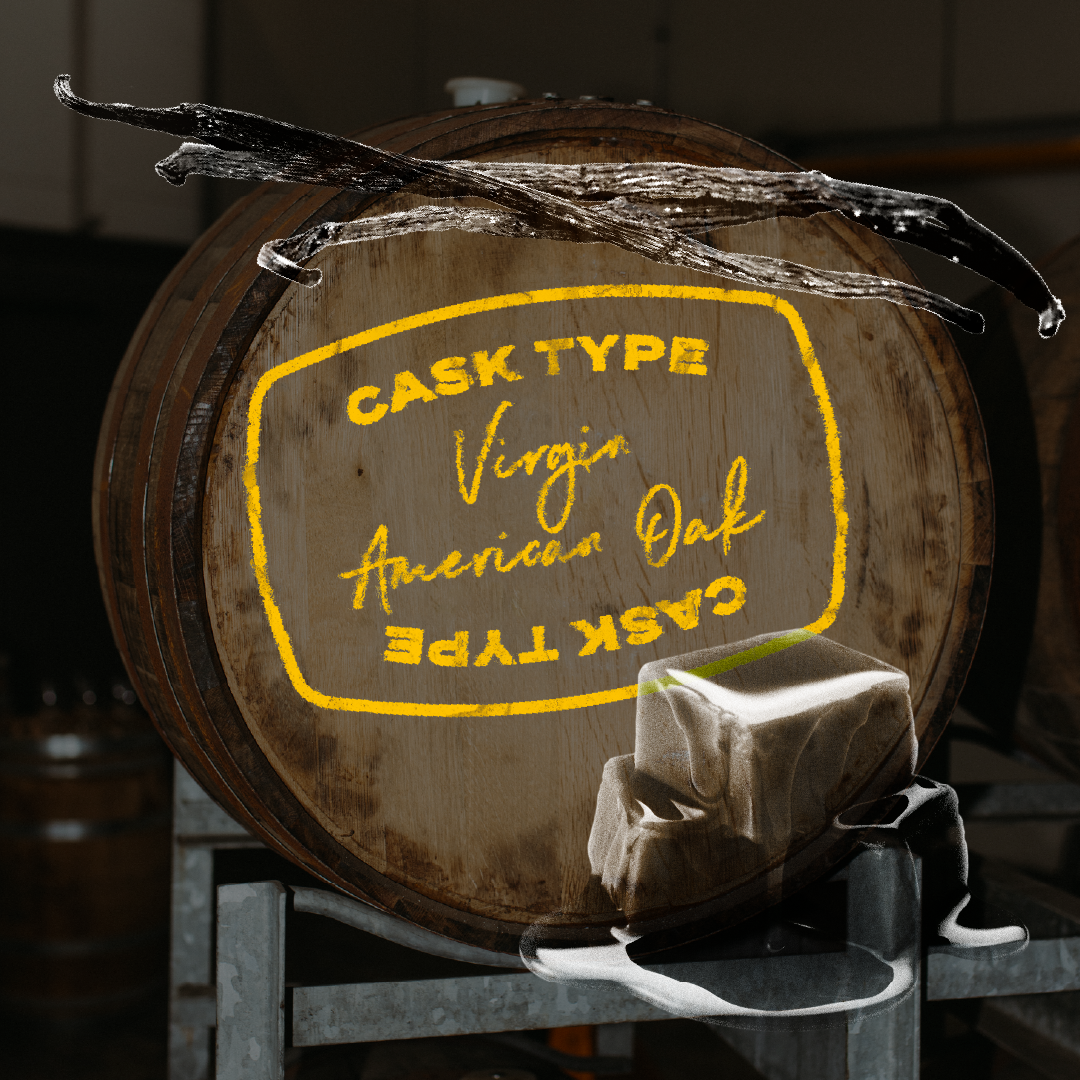 Re-charred American Oak Barrel